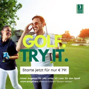 Golfstart mit Platzreifekurs Golf Resort Kremstal